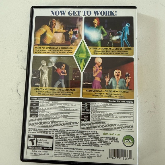 Sims 3 Ambitions Expansion Pack - Picture 2 of 4